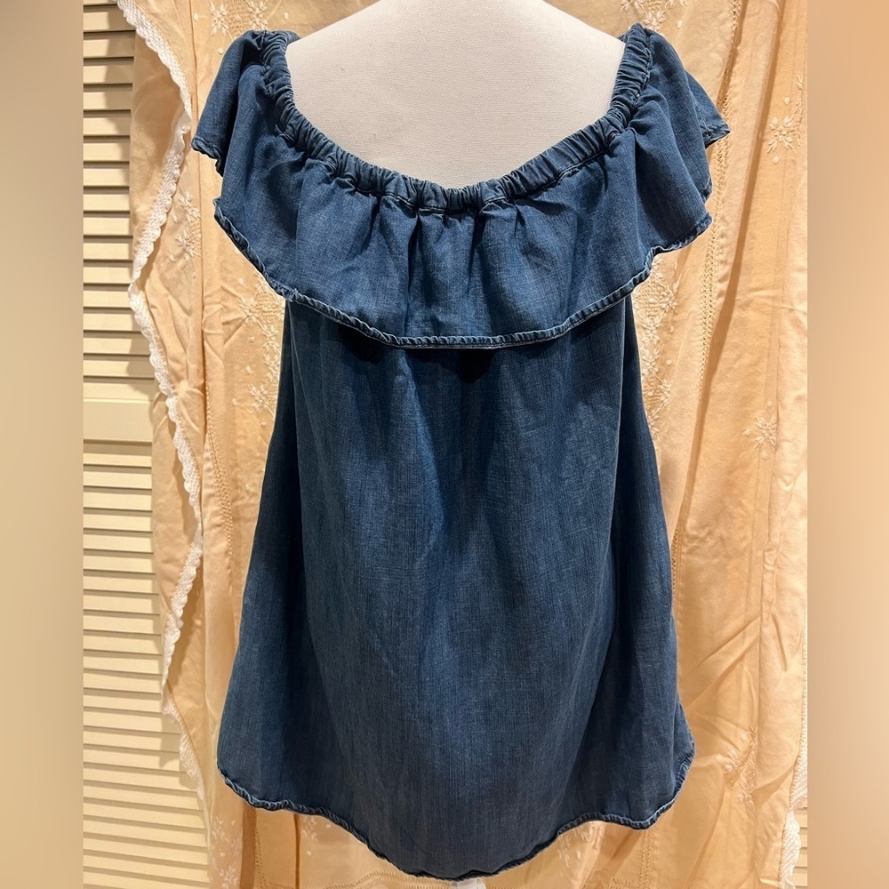 Spoon Jeans Soft Denim Dress - Picture 5 of 5